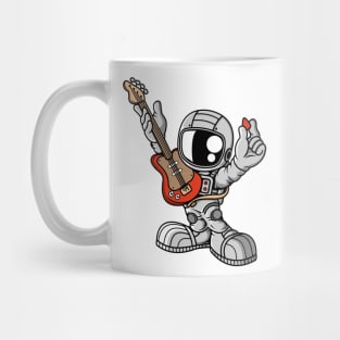 Astronaut Guitarist Mug